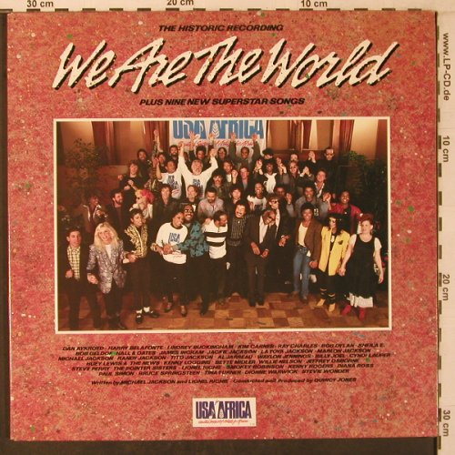 V.A.USA For Africa: We Are The World, Foc, CBS(25454), US, 1985 - LP - X7215 - 6,00 Euro