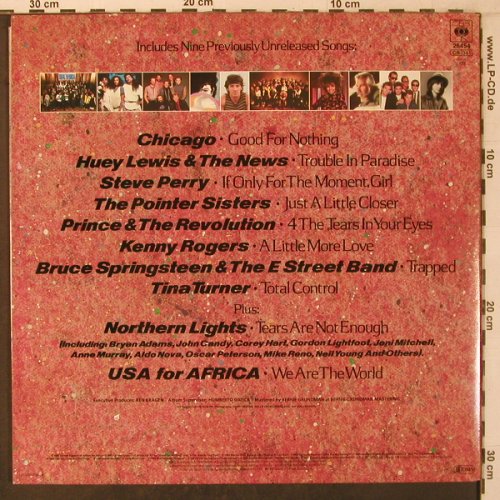 V.A.USA For Africa: We Are The World, Foc, CBS(25454), US, 1985 - LP - X7215 - 6,00 Euro