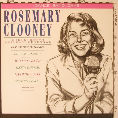 Clooney,Rosemary - with Les Brown: Dance Band Days, Geoffs Rec.(DBD 06), D, Ri, 1986 - LP - X7218 - 9,00 Euro
