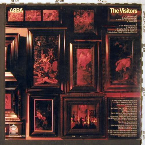 Abba: The Visitors, Polar (PMC 342), S, 1981 Typ: LP Best.-Nr.: X7225 Preis: 9,00 Euro