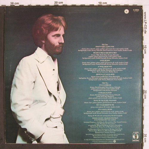 Gold,Andrew: Same, Asylum(K 53020), UK, 1975 - LP - X723 - 3,00 Euro