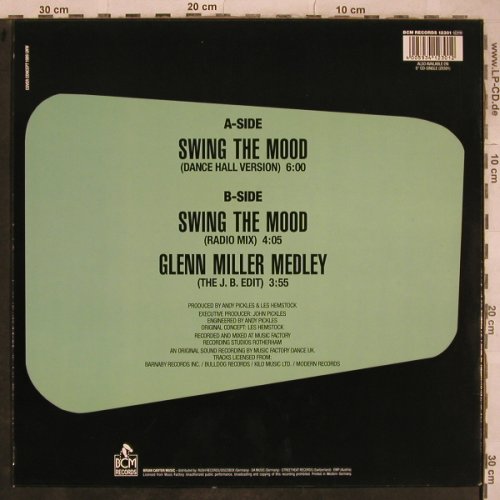 Jive Bunny & The Mastermixers: Swing The Mood*2+1, BCM(12301), D,  - 12inch - X730 - 3,00 Euro