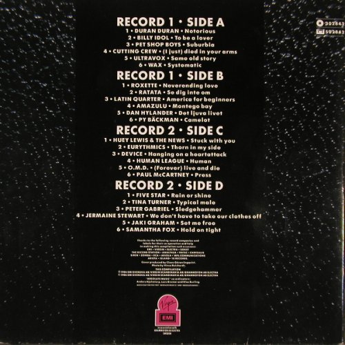 V.A.Absolute Music  1: Duran Duran..Samantha Fox, Foc, Absolute Music(302842), S, 1986 - 2LP - X7326 - 7,50 Euro
