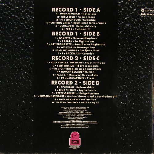 V.A.Absolute Music  1: Duran Duran..Samantha Fox, Foc, Absolute Music (302842), S, 1986 Typ: 2LP Best.-Nr.: X7326 Preis: 9,00 Euro