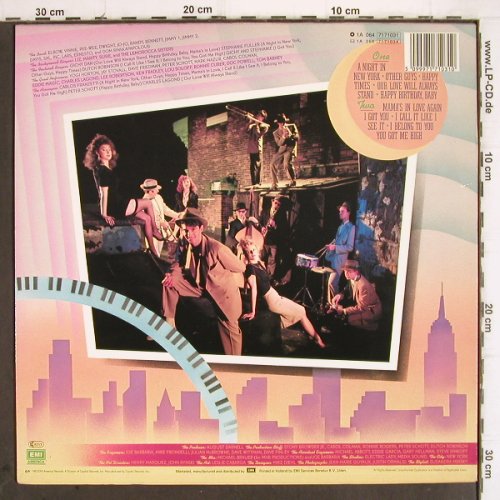 Elbow Bones & The Racketeers: New York At Dawn, EMI(7171031), NL, 1983 - LP - X737 - 3,00 Euro