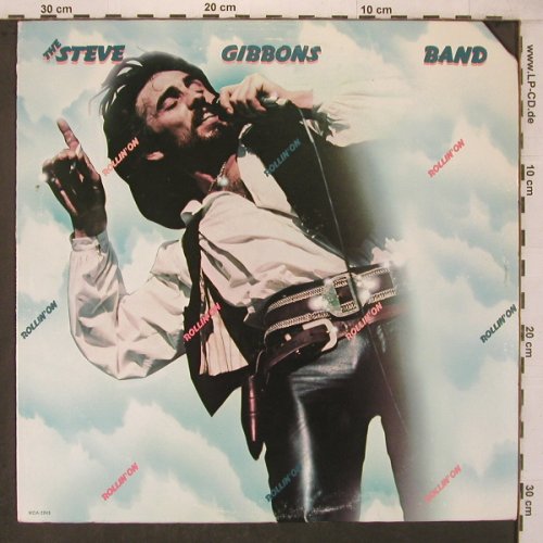 Gibbons Band,Steve: Rollin' On, vg+/m-, MCA(MCA-2248), US, co, 1977 - LP - X7388 - 9,00 Euro