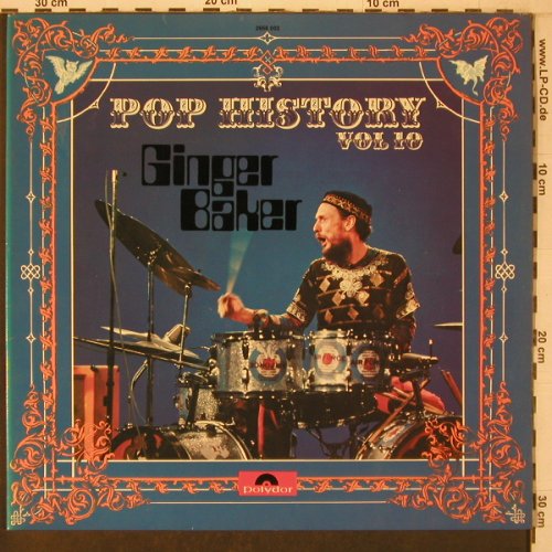 Baker,Ginger: Pop History Vol.10. Only rec 1/2, Polydor,Musterplatte(2478 009), D, 1970 - LP - X7412 - 7,50 Euro