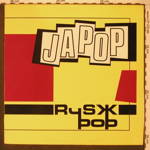 Japop: Rysk Pop, Parlophon(7C 062-35894), S, 1982 - LP - X7443 - 7,50 Euro