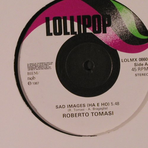 Tomasi,Roberto: Sad Images x2, Lollipop(LOLMX 0860), , 1987 - 12inch - X7467 - 4,00 Euro