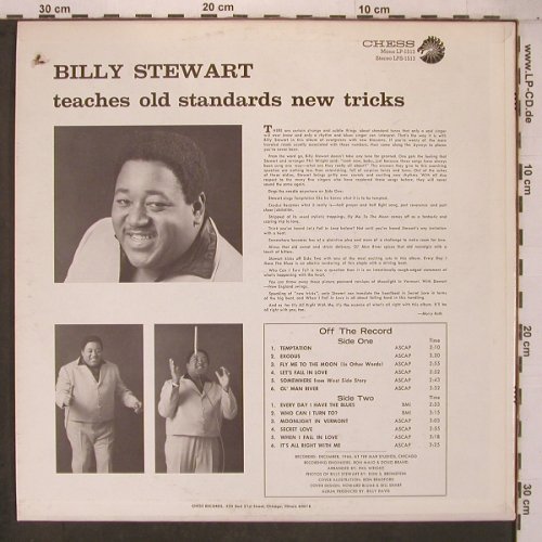 Stewart,Billy: Teaches Old Standards New Tricks, Chess (LP-1513), US,Mono,co, 1965 Typ: LP Best.-Nr.: X7479 Preis: 9,00 Euro