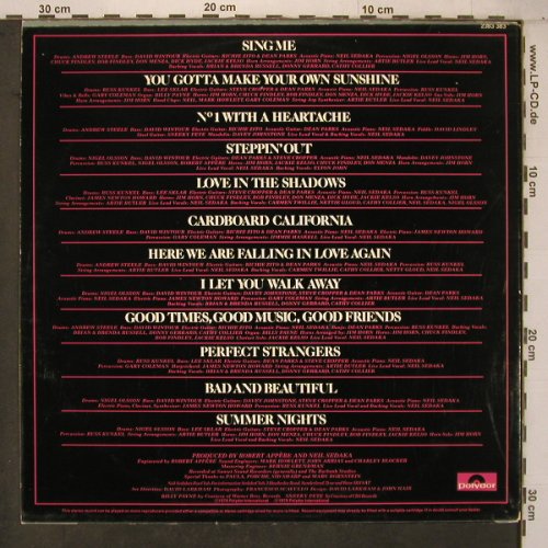 Sedaka,Neil: Steppin' out, Polydor (2383 383), S, 1976 Typ: LP Best.-Nr.: X7488 Preis: 6,00 Euro