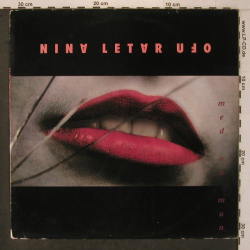 Nina Letar UFO: Med En Mun, m-/vg+, Sonet(SLP-2808), S, 1989 - LP - X7508 - 5,00 Euro