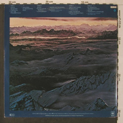 Santana: Moonflower,Foc, m-/VG+, CBS (CBS 88 272), NL, 1977 Typ: 2LP Best.-Nr.: X7537 Preis: 9,00 Euro