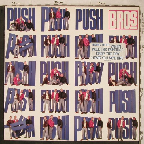 Bros: Push, CBS(460629 1), NL, 1988 - LP - X756 - 5,00 Euro