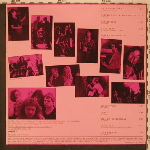Kylans Rockorkester: Välfrdsblues, Manifest(MAN 17), S, 1980 - LP - X7609 - 9,00 Euro