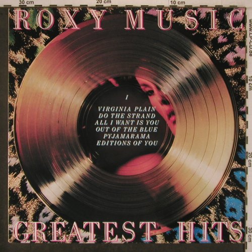 Roxy Music: Greatest Hits, Polydor (2310 575), NL Typ: LP Best.-Nr.: X7672 Preis: 6,00 Euro