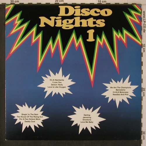 V.A.Disco Nights 1: Singin' in the rain..Needles&Pins, MFP, vocal prod (026-35528), D Typ: LP Best.-Nr.: X7708 Preis: 5,00 Euro
