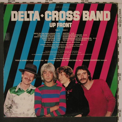 Delta Cross Band: Up Front, Ariola(MDLP 6065), S, 81 - LP - X7813 - 5,50 Euro