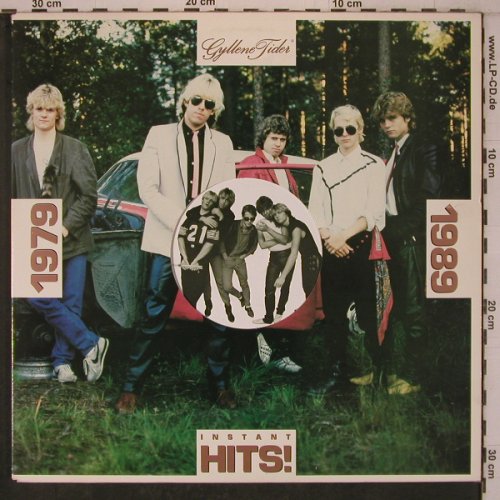 Gyllene Tider: Instant Hits, 1979-1989, Foc, Parlophone(7930171), S, 1989 - 2LP - X7835 - 9,00 Euro