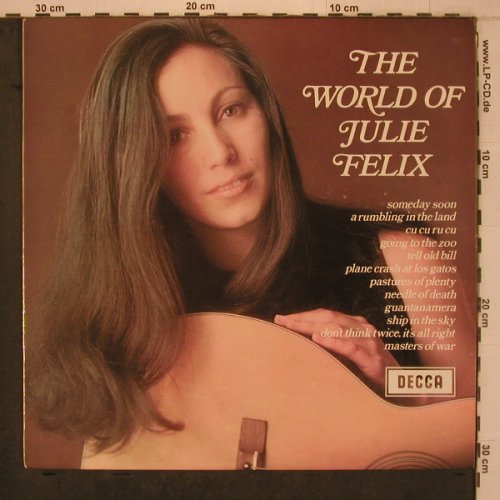 Felix,Julie: The World of, Decca(SPA 6), UK, 1969 - LP - X7836 - 7,50 Euro
