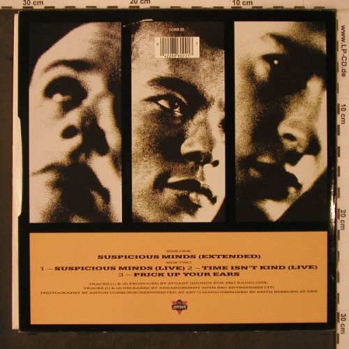 Fine Young Cannibals: Suspicious Minds *2+2, London (LONX 82), UK, 1986 Typ: 12" Best.-Nr.: X7866 Preis: 4,00 Euro