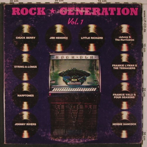 V.A.Rock Generation Vol.1: Little Richard, Hendrix,H.Hancock.., LSM, Foc(LSLP 3022), US, m-/vg+, 1979 - 2LP - X7868 - 9,00 Euro