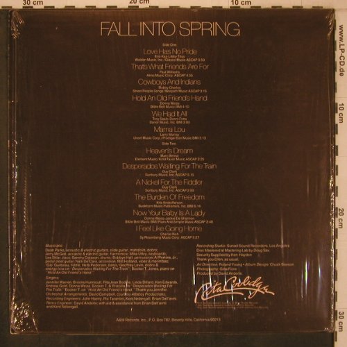Coolidge,Rita: Fall Into Spring, AM(SP 3627), US, 1974 - LP - X7870 - 9,00 Euro