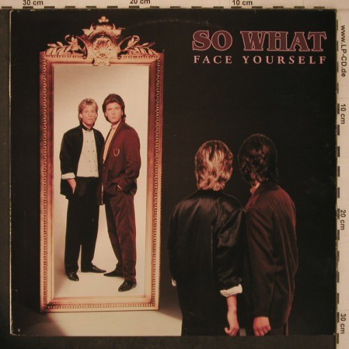 So What: Face Yourself, Virgin (210 442), S, 1989 Typ: LP Best.-Nr.: X7885 Preis: 7,50 Euro