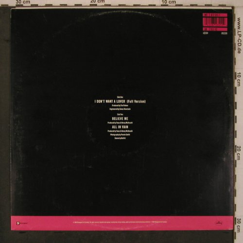 Texas: I Don't Want A Lover+2, Mercury(872 351-1), D, 1989 - 12inch - X7888 - 5,00 Euro