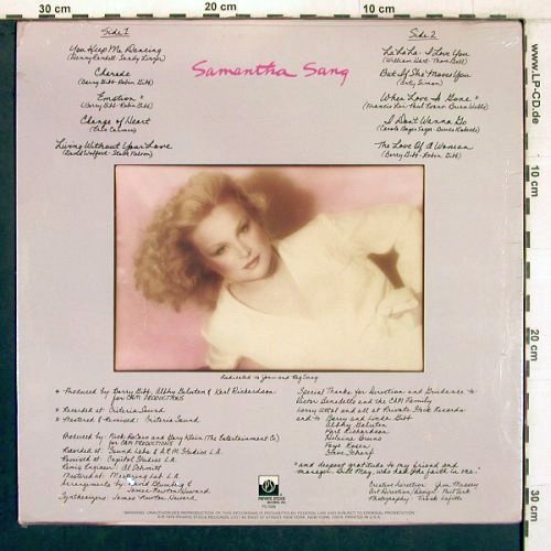 Sang,Samantha: Emotion, FS-New, Private Stock (PS 7009), US, 1978 Typ: LP Best.-Nr.: X7952 Preis: 20,00 Euro