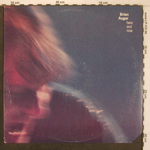 Auger,Brian: Here And Now, m-/vg+, Grudge Records (GR 0958), US, CO, 1984 Typ: LP Best.-Nr.: X7963 Preis: 7,50 Euro