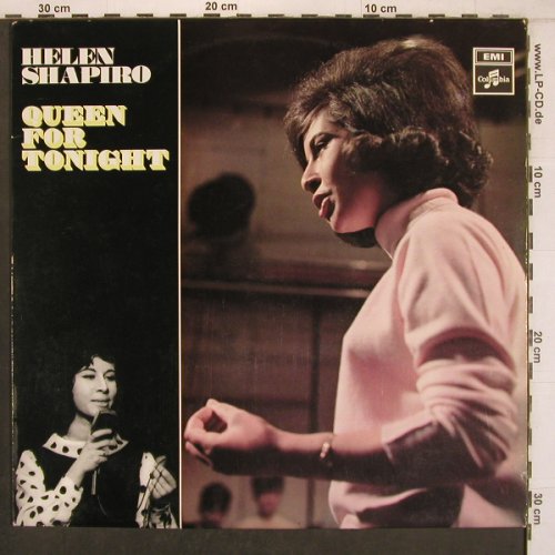 Shapiro,Helen: Queen for Tonight, m-/Vg+, Columbia (5C 050-05283), NL Typ: LP Best.-Nr.: X7992 Preis: 7,50 Euro