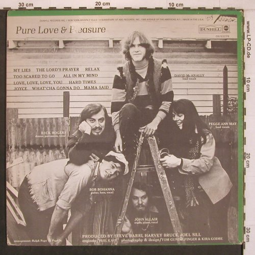 Pure Love & Pleasure: A Record Of, vg+/vg+, Dunhill(DS 50076), US, 1970 - LP - X7998 - 12,50 Euro