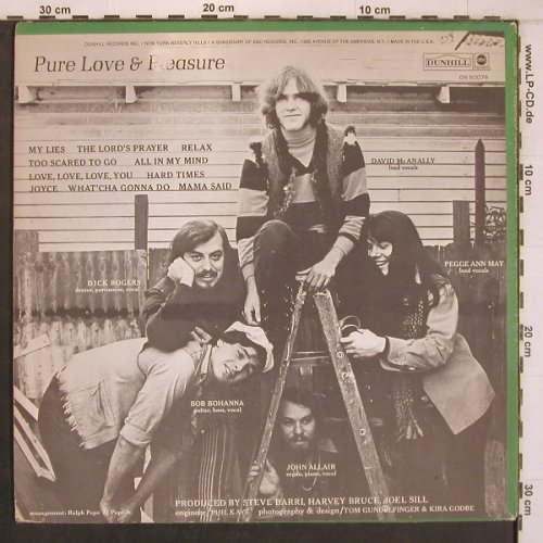 Pure Love & Pleasure: A Record Of, vg+/vg+, Dunhill (DS 50076), US, 1970 Typ: LP Best.-Nr.: X7998 Preis: 9,00 Euro