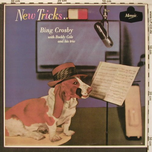 Crosby,Bing & B.Cole& His Trio: New Tricks, Memoir(MOIR 202), UK, Ri, 1957 - LP - X8058 - 7,50 Euro
