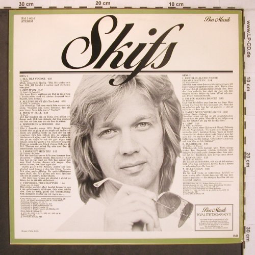 Skifs,Björn: Same, Bra Musik (BM 2-6020), S, 1979 Typ: LP Best.-Nr.: X8150 Preis: 7,50 Euro