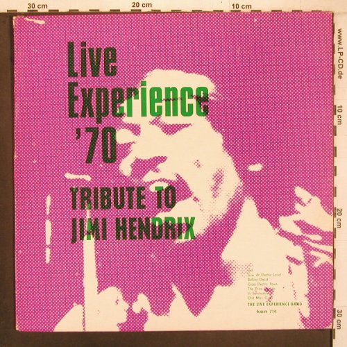 Live Experience Band: Live Experiance'70 Tribute  Hendrix, Ken(Ken 714), D, m-/vg+,  - LP - X8201 - 11,50 Euro