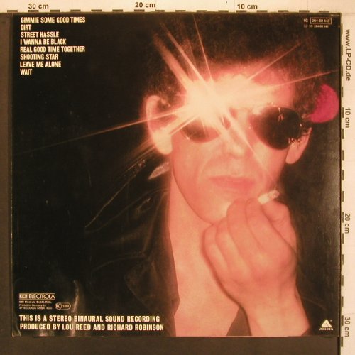 Reed,Lou: Street Hassle, m-/vg+, Arista (064-60 445), D, 1978 Typ: LP Best.-Nr.: X8202 Preis: 9,00 Euro