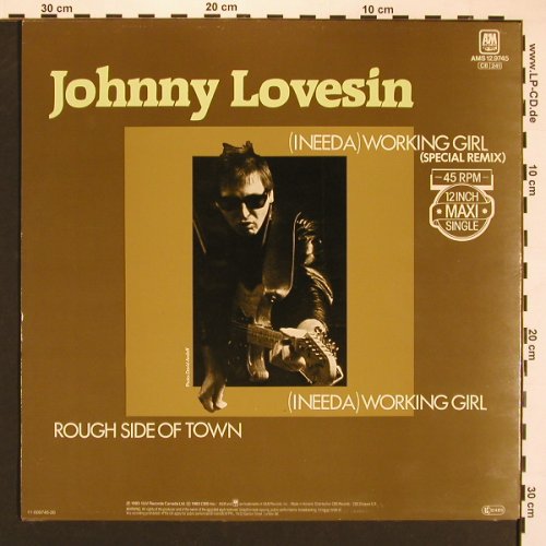 Lovesin,Johnny: (I Need A) Working Girl, AM (ams12.9745), NL, 1983 Typ: 12" Best.-Nr.: X8237 Preis: 7,50 Euro