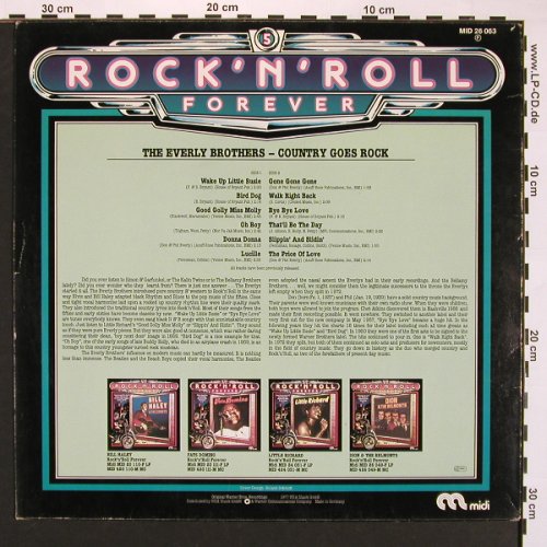Everly Brothers: R'n'R Forever, Midi(MID 26 063), D, 1977 - LP - X8240 - 5,00 Euro