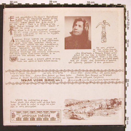 Indian Wisdom Stories Vol.1: As Told By Jay Silverheels, m-/vg+, Accuracy(), US, spoken,  - LP - X8248 - 7,50 Euro