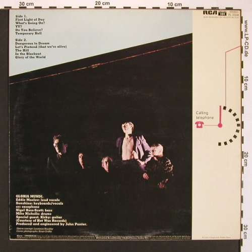 Gloria Mundi: The Word Is Out, RCA(PL 25244), UK, 1979 - LP - X8275 - 9,00 Euro