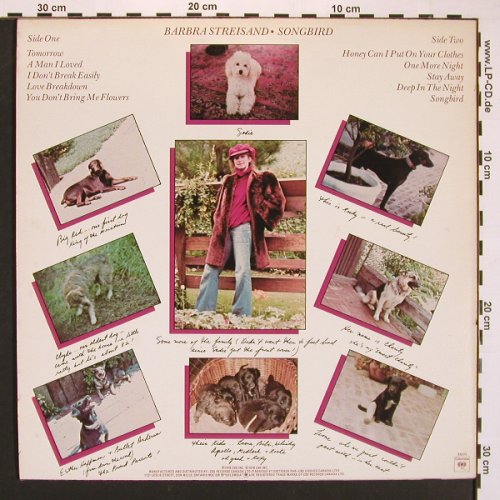 Streisand,Barbra: Songbird, Sorry..., Columbia (PC 35375), US, co, 1978 Typ: LP Best.-Nr.: X8299 Preis: 7,50 Euro