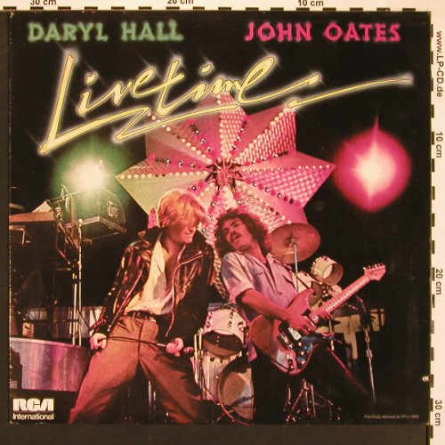 Hall,Daryl & John Oates: Livetime, m-/vg+, RCA International(NL84722), D, 1978 - LP - X8304 - 6,00 Euro