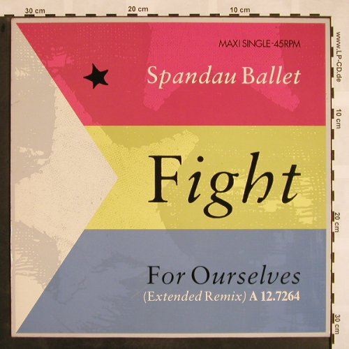 Spandau Ballet: Fight*2 / For Ourselves, CBS (12.7264), NL, 1986 Typ: 12" Best.-Nr.: X831 Preis: 1,00 Euro