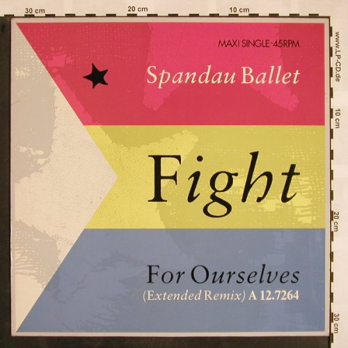 Spandau Ballet: Fight*2 / For Ourselves, CBS(12.7264), NL, 1986 - 12inch - X831 - 3,00 Euro