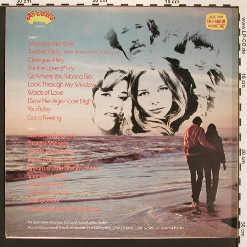 Mamas & Papas: Die 20 Schönsten Hits, Arcade(ADE G 40), D, 1978 - LP - X8344 - 5,00 Euro