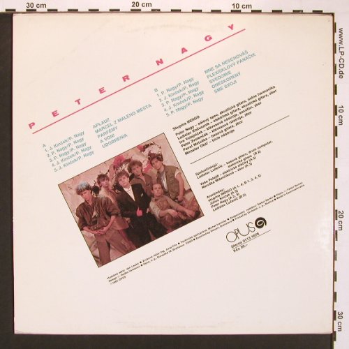 Nagy,Peter: Mne Sa Neschovas, Opus (9113 1678), CSSR, 1985 Typ: LP Best.-Nr.: X8370 Preis: 6,00 Euro
