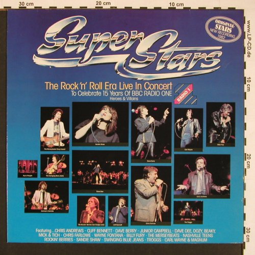 V.A.Super Stars The R'n'R Era: Live In Concert, 16 Tr., Facts, Avenue BBC Radio One(6.25487), D, 1983 - LP - X8409 - 5,00 Euro