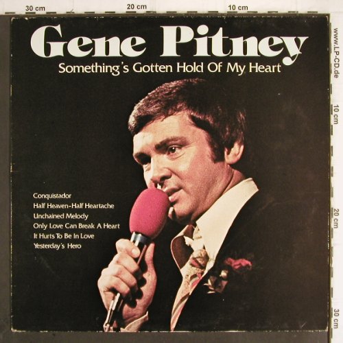 Pitney,Gene: Something's Gotten Hold Of My Heart, Strand (6.24893 AS), D, 1981 Typ: LP Best.-Nr.: X84 Preis: 3,00 Euro